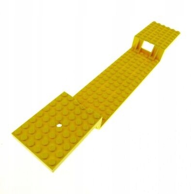 LEGO 2972b PODSTAWA POCIĄGU WAGONU ŻÓŁTY