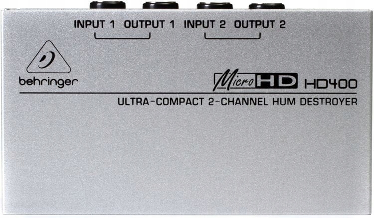 Eliminator szumów - Behringer HD 400 MicroHD