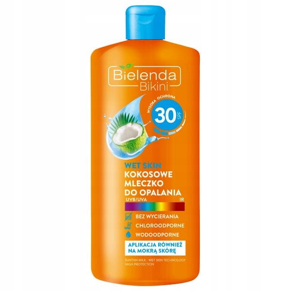 Bielenda Bikini Kokosowe mleczko do opalania SPF30