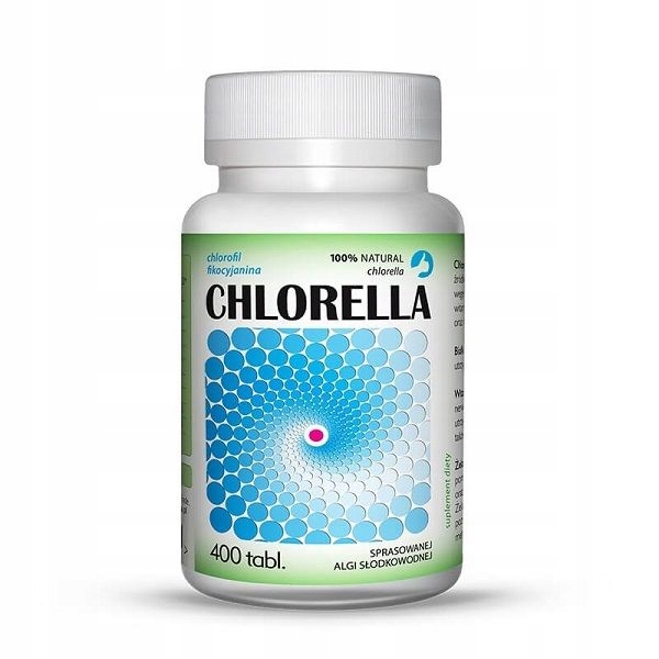 Aura Herbals Chlorella suplement diety 400 tablete
