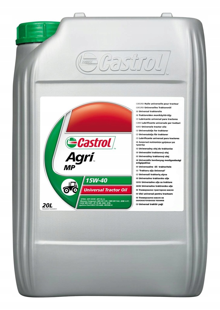 OLEJ CASTROL AGRIMP 15W40 DO MASZYN ROLNICZYCH 20L