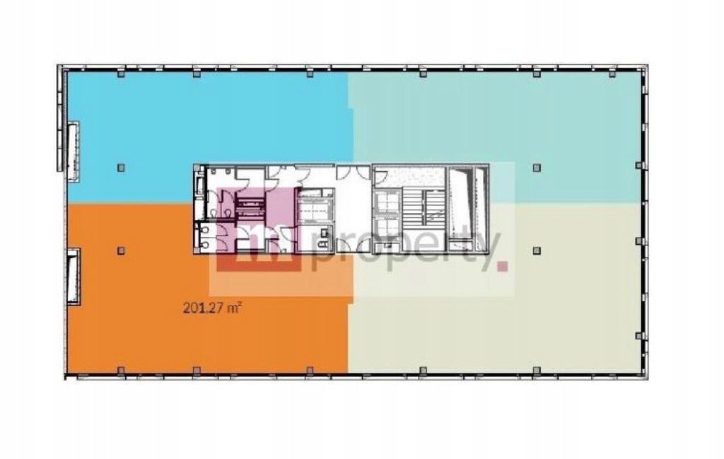 Biuro na wynajem Sielce, Mokotów, 201,27 m²