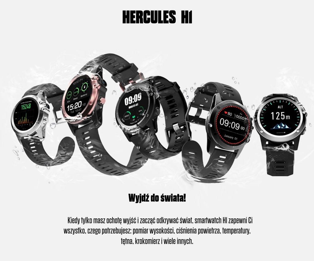 smartwatch h1 ip68