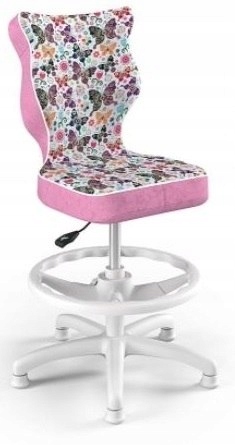 Krzesło biurkowe Entelo Petit Storia 31 różowe Mot