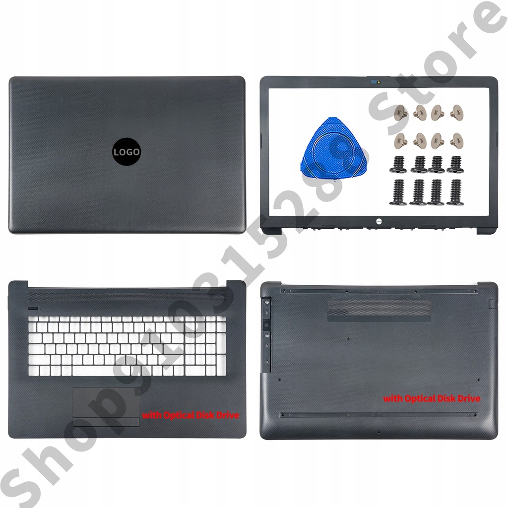 Nowa tylna pokrywa LCD laptopa/pokrywa przednia/podparcie dłoni/obudowa