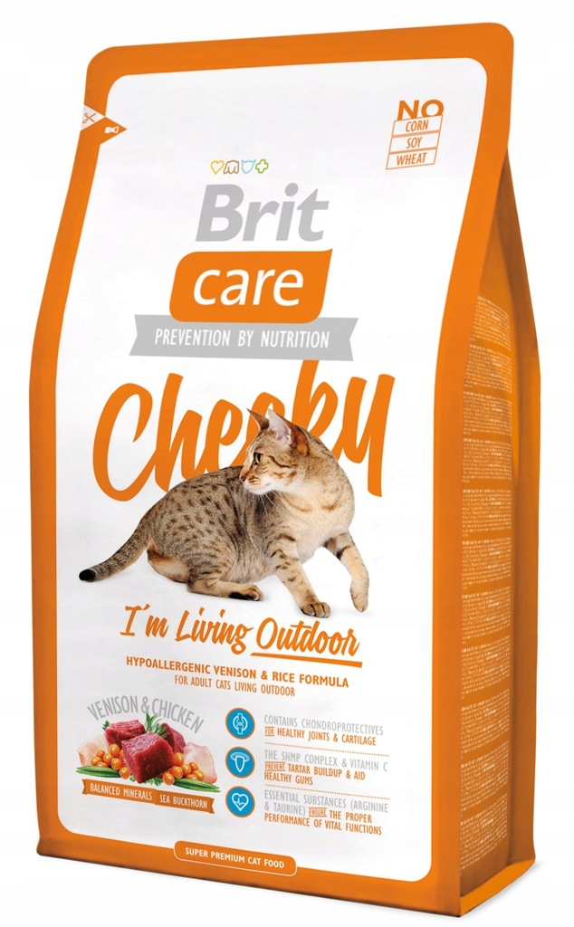 BRIT CARE CAT CHEEKY I'M LIVING OUTDOOR 2 kg