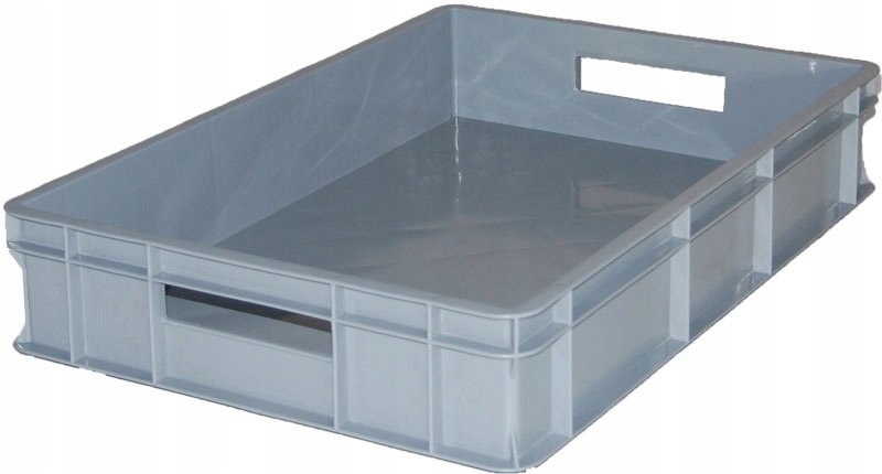 POJEMNIK PLASTIKOWY 600x400x110 SZARY