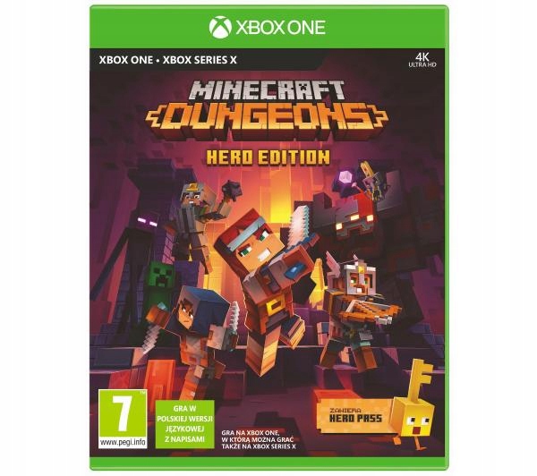 Купить Minecraft Dungeons — Геройское издание Xbox One 7+: отзывы, фото ...