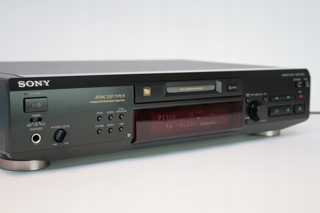 Odtwarzacz MiniDisc SONY MDSJE530 Atrac DSP TypeR 7779159339 oficjalne archiwum Allegro
