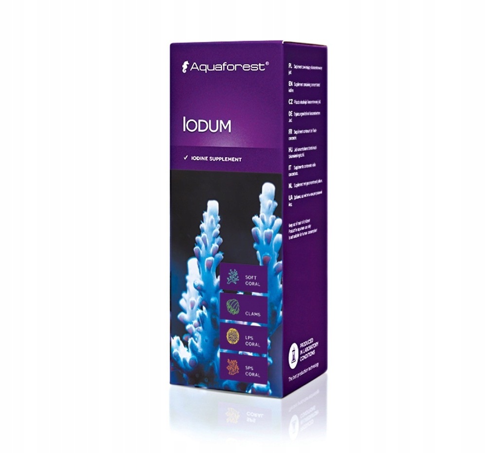 Aquaforest Iodum 50ml PREPARAT ZAWIERO JOD