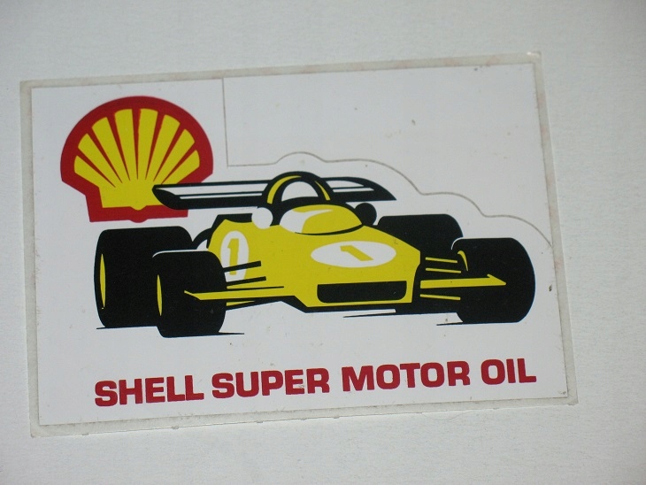 SHELL naklejka z PRL-u