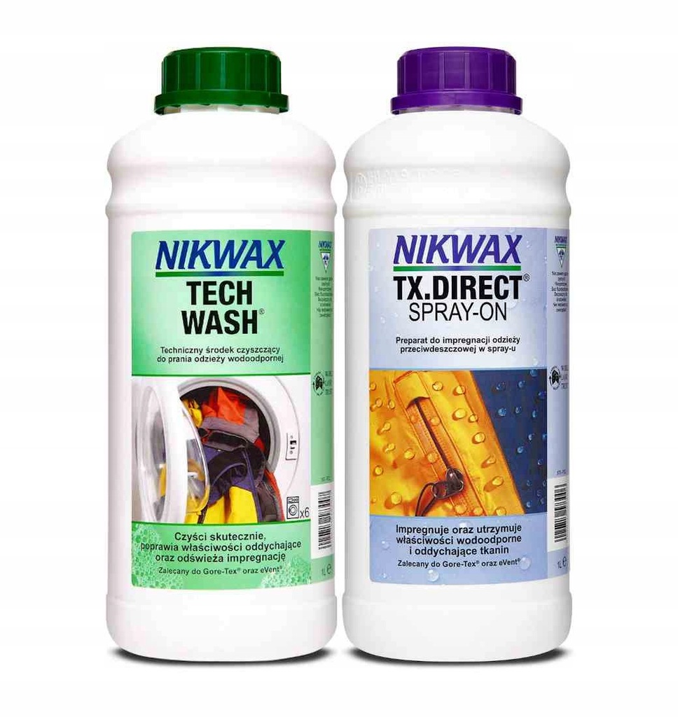 Zestaw Nikwax Tech Wash Nikwax TX Direct Wash