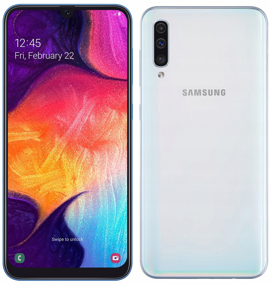 Samsung Galaxy A50 Bialy 4 128gb Dual Sim White 8129724952 Oficjalne Archiwum Allegro