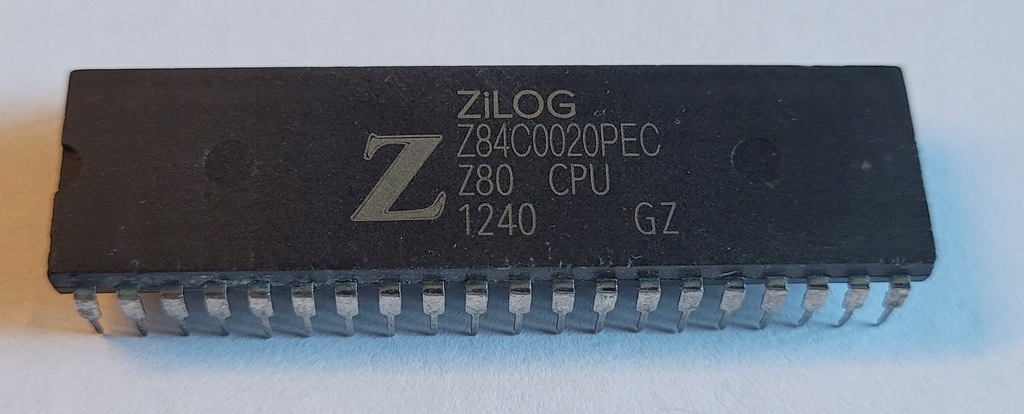 Procesor Zilog Z80 CPU Z84C0020PEC