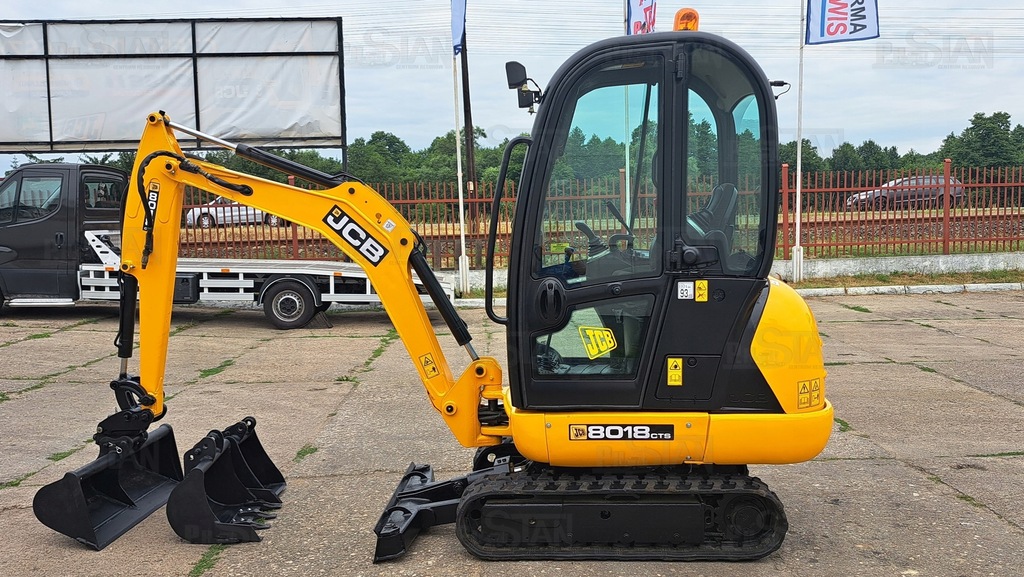 Minikoparka JCB 8018 CTS 2014r.