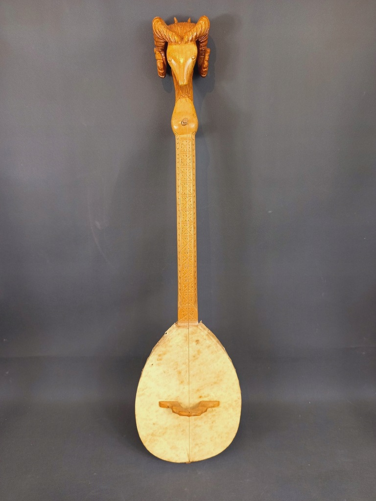 GĘŚLE, LUDOWY INSTRUMENT MUZYCZNY RZEŹBIONY 13019836084 oficjalne