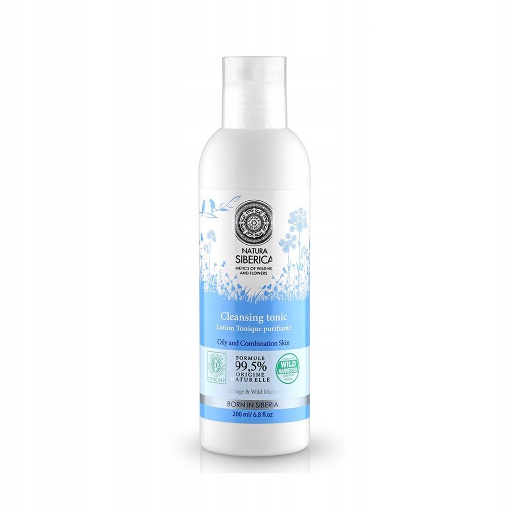 NATURA SIBERICA TONIK OCZYSZCZAJĄCY 200ML