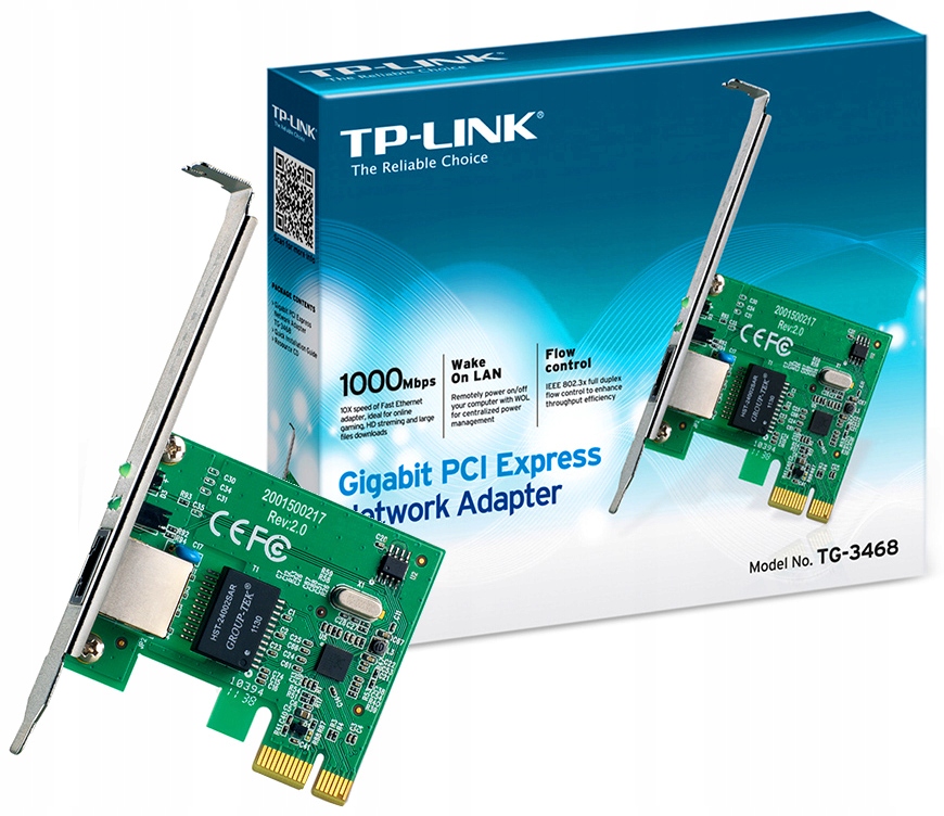 Купить СЕТЕВАЯ КАРТА PCI-E TP-LINK TG-3468 1 Гбит/с: отзывы, фото, характеристики в интерне-магазине Aredi.ru