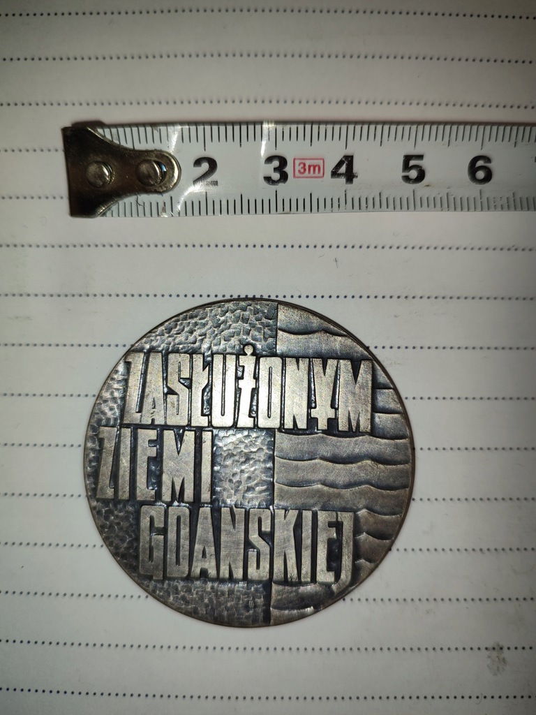 Medal Zasłużonym Ziemi Gdańskiej Gdańsk 38.