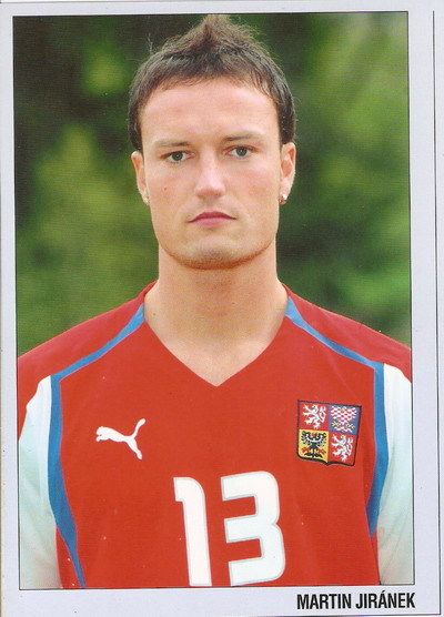 Czech Footbal Team Martin Jiranek