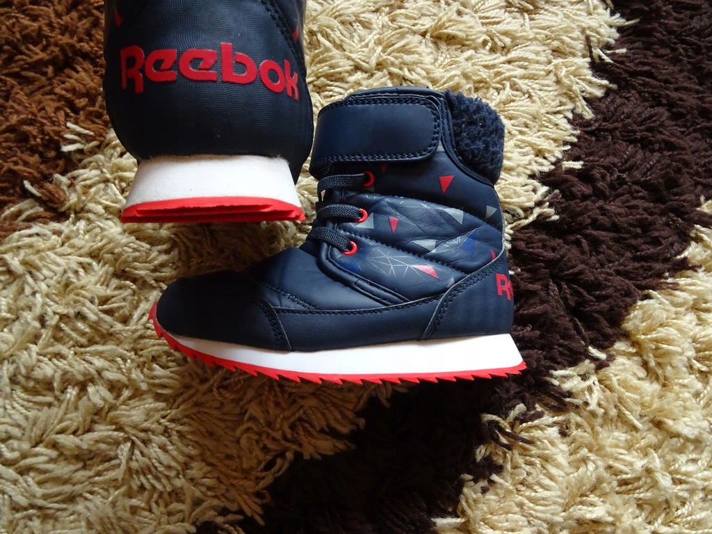 REEBOK 26,5 KOZAKI ŚNIEGOWCE FUTERKO CIEPŁE 1 ZŁ