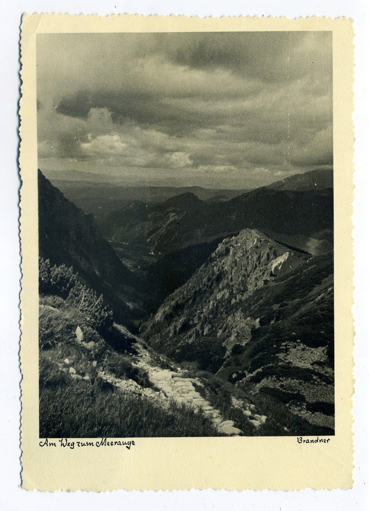 TATRY - DROGA NA MORSKIE OKO, 1940