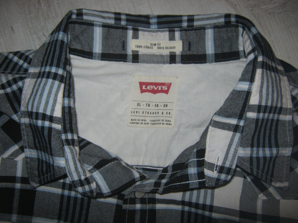 LEVIS MARKOWA KOSZULA MĘSKA XL. ORG.