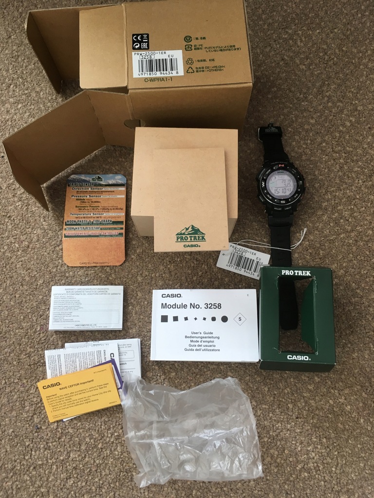 casio protrek 3258 price