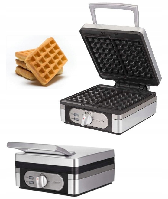 MPM gofrownica MGO13 1400W + ciasto + podkładka