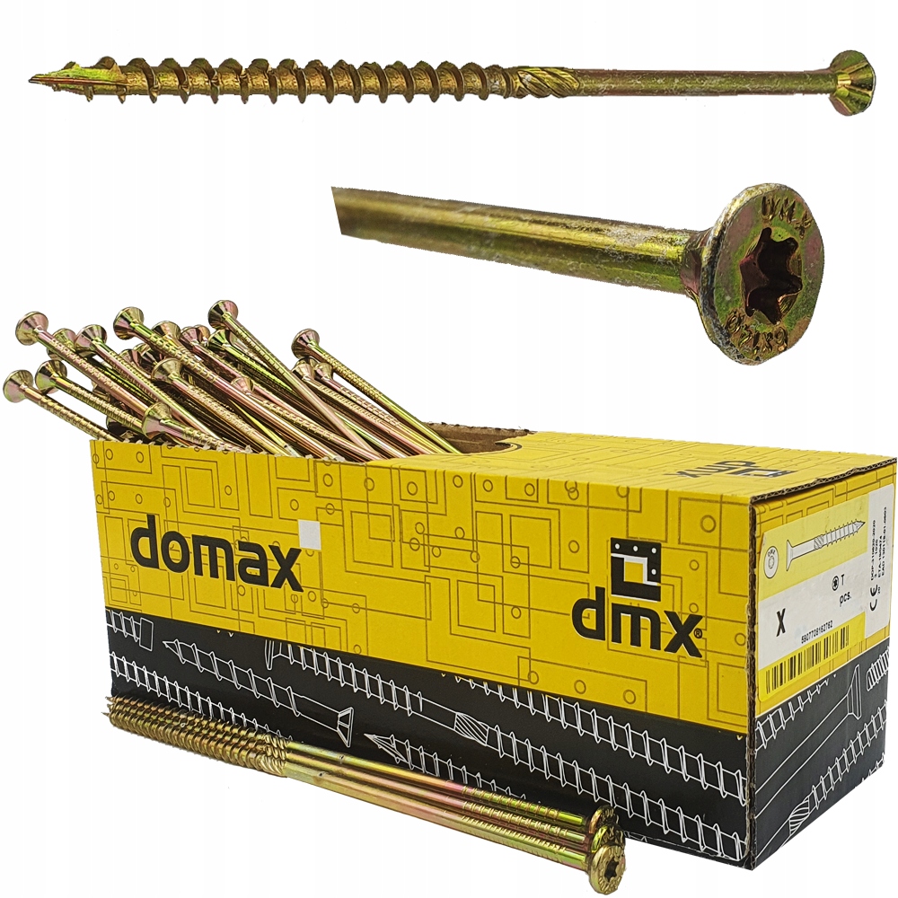 Wkręty ciesielskie łeb stożkowy 8x280 TORX 50 szt