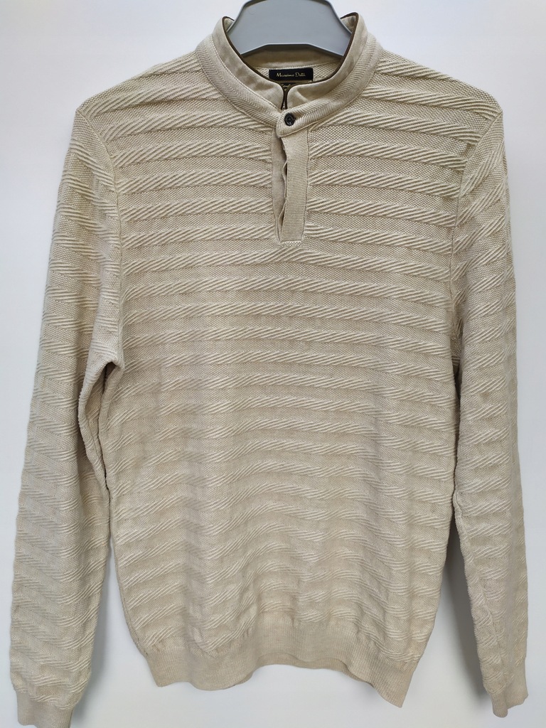 MASSIMO DUTTI SWETER MĘSKI POLO _ M _I1