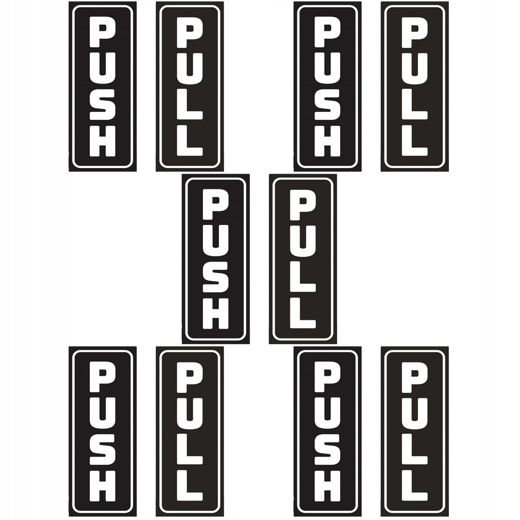 Sliding Door Logo Sticker Wall Sticker 5 Sets 13326958161 oficjalne