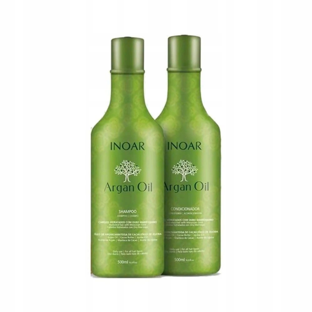 Inoar Duo Argan Oil szampon + odżywka 2x500ml