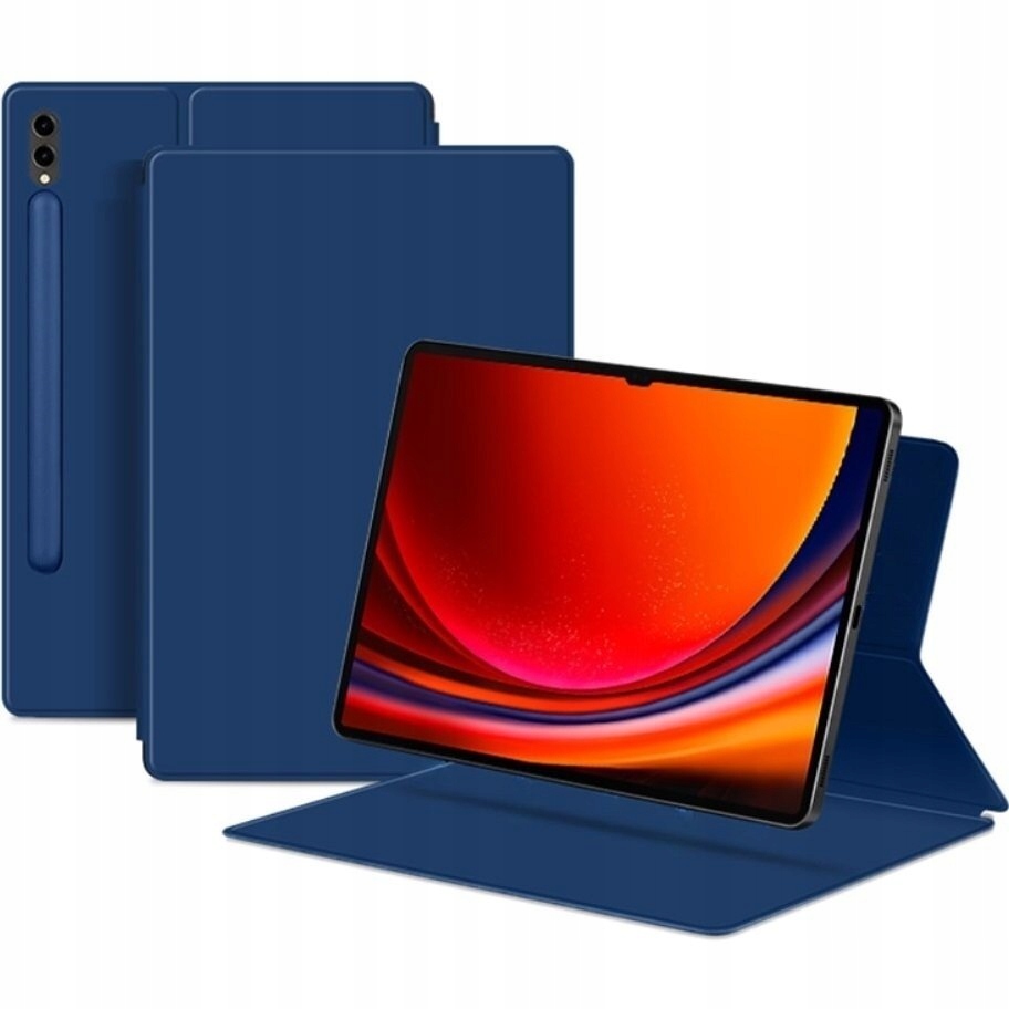 ETUI MAGNETYCZNE POKROWIEC OBUDOWA Z KLAPKĄ DO SAMSUNG GALAXY TAB S9 ULTRA