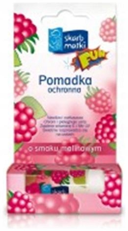 Skarb Matki Pomadka ochronna dla dzieci malinowa