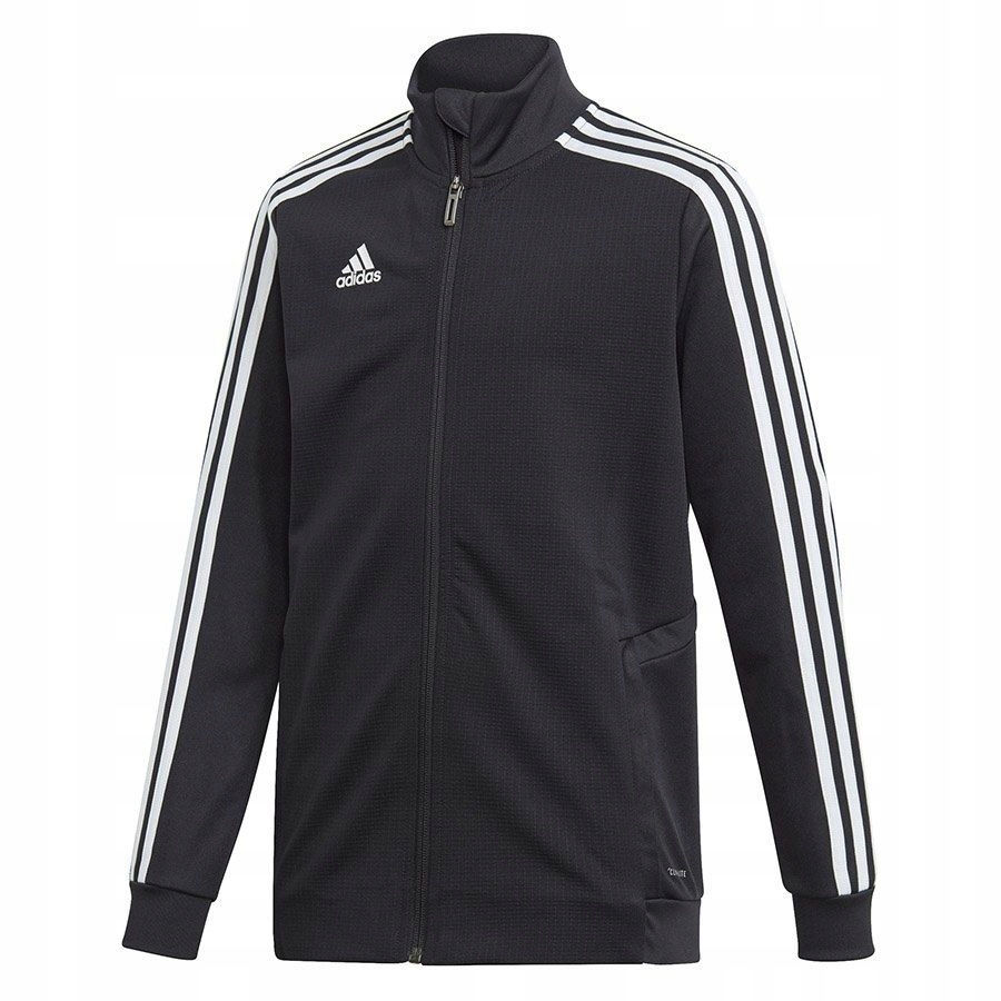 Bluza chłopięca adidas kieszenie czarna 152 cm