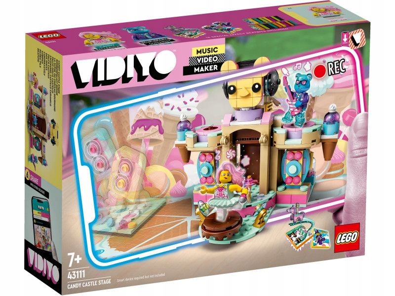 LEGO VIDIYO 43111 CANDY CASTLE STAGE (KLOCKI)