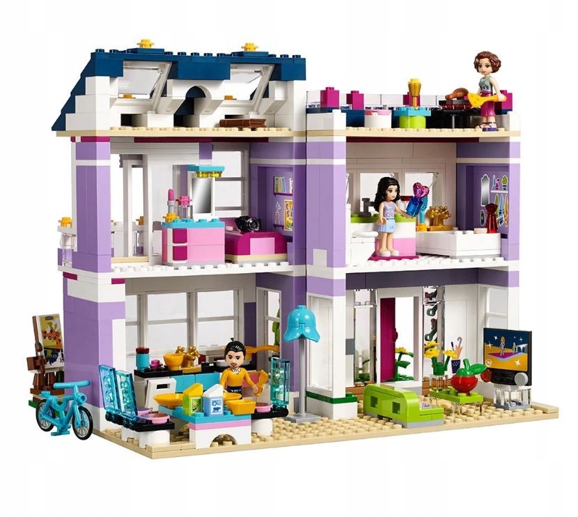 Klocki Kompatybilne z LEGO Friends Dom Emmy