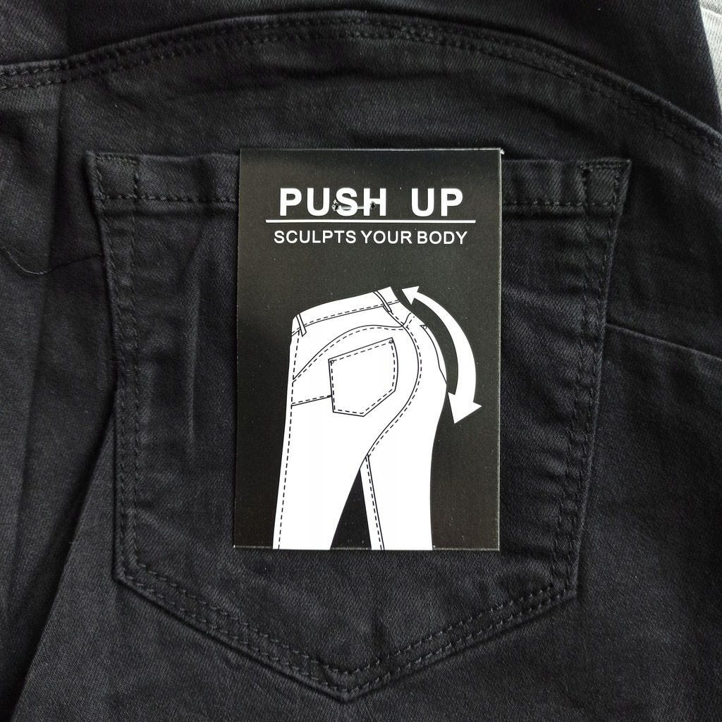 Spodenki rybaczki jeansowe Push-up Modelujące 40