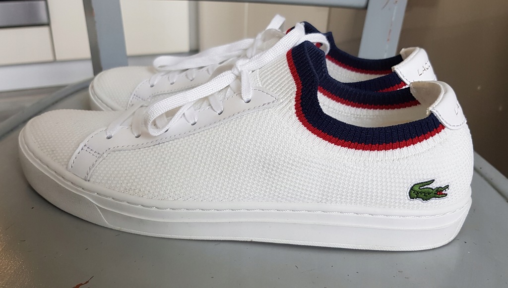 Lacoste La Pique 119 1 Sneaksy Białe 41 j. NOWE