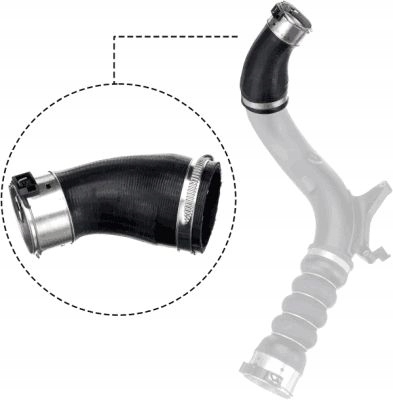 PRZEWÓD INTERCOOLERA BMW 1,5-2,0 F40/F45/X1/X2