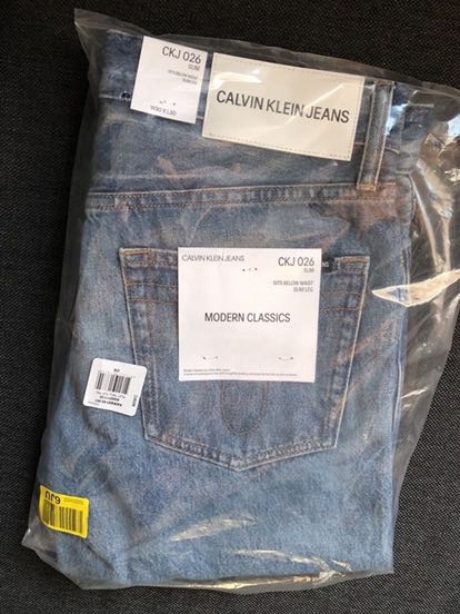 NOWE SPODNIE CALVIN KLEIN S