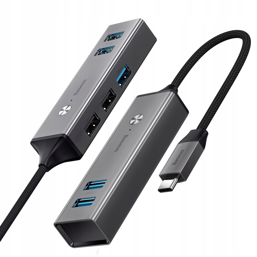 Купить АДАПТЕР BASEUS-концентратор-разветвитель USB-C НА 5x USB 3.0: отзывы, фото, характеристики в интерне-магазине Aredi.ru