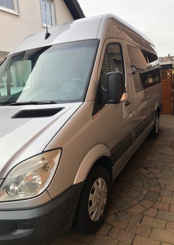 Mercedes Sprinter 906 9 Osobowy 2009 Klima Webasto