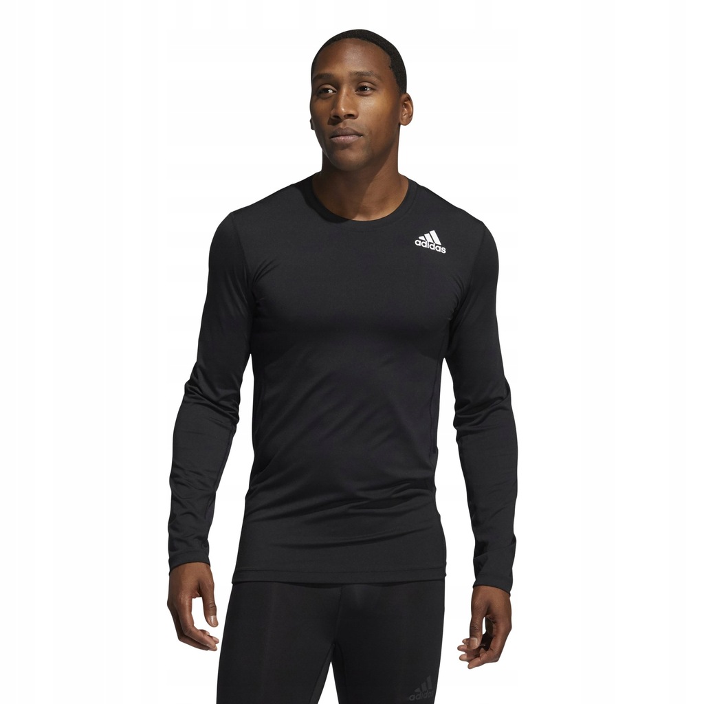 Techfit Compression Long Sleeve Tee Czarny L