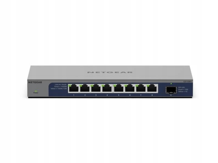 Switch Netgear 8p GS108X-100EUS (8x10/100/1000Mbit 1xSFP+)