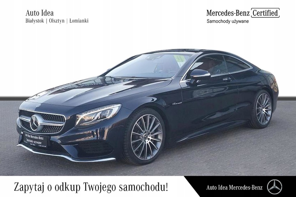 Mercedes-Benz S 500 Salon PL, faktura VAT23%/ V8/