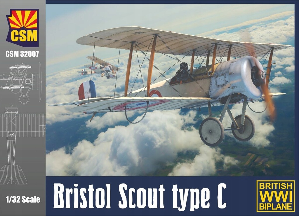 Bristol Scout type C CSM 32007 skala 1/32