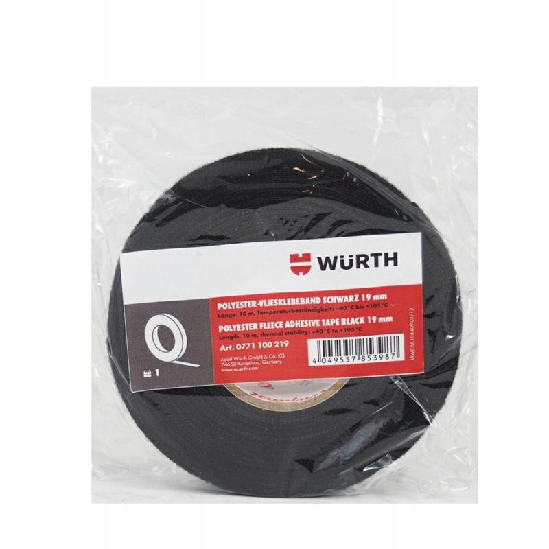 WURTH Taśma izolacyna włóknina 19mm