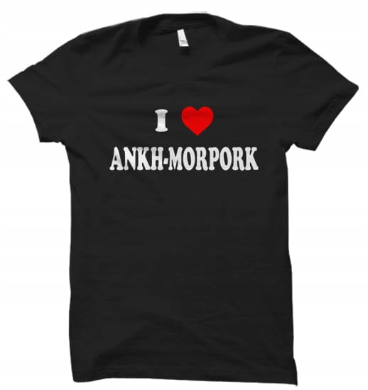 I LOVE ANKH MORPORK Pratchett koszulka damska
